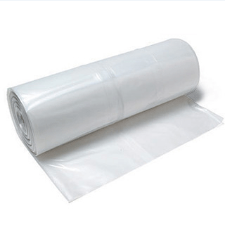 6 Mil White Polyethylene Sheeting - Flame Retardant 20' x 100'