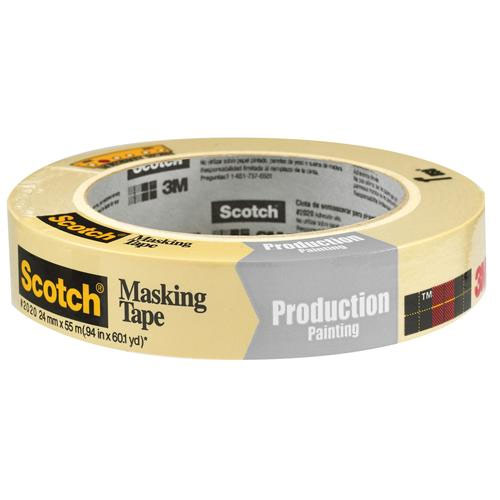 3M 2020 Painters Tape - Masking - 1" - Case of 24 Rolls