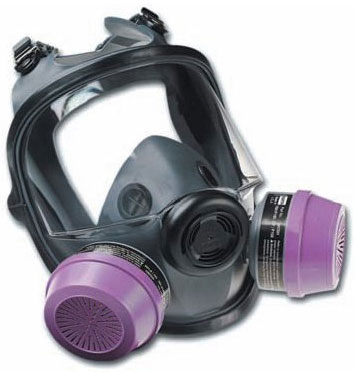 North 54001 Full Face Respirator Mask