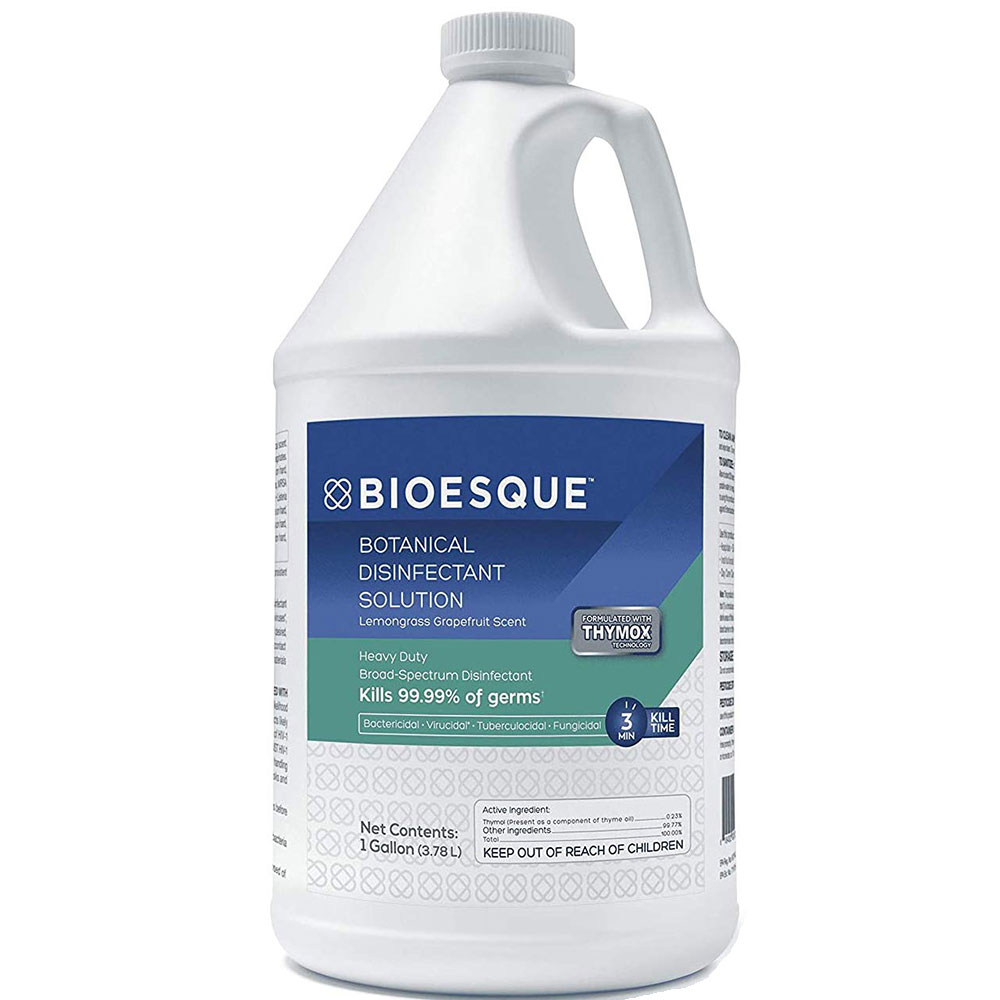 Bioesque Botanical Disinfectant Solution, Kills 99.9% of Bacteria, 1 Gallon