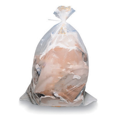 Asbestos Disposal Bags - 3.5 Mil 33" x 50" Clear Non-Printed