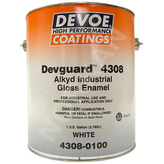 Devoe Devguard 4308 Alkyd Protective Gloss Enamel - 1g - OXIDE RED