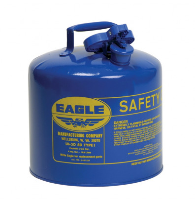 Eagle Safety Can Type I Steel 5 Gallon Blue