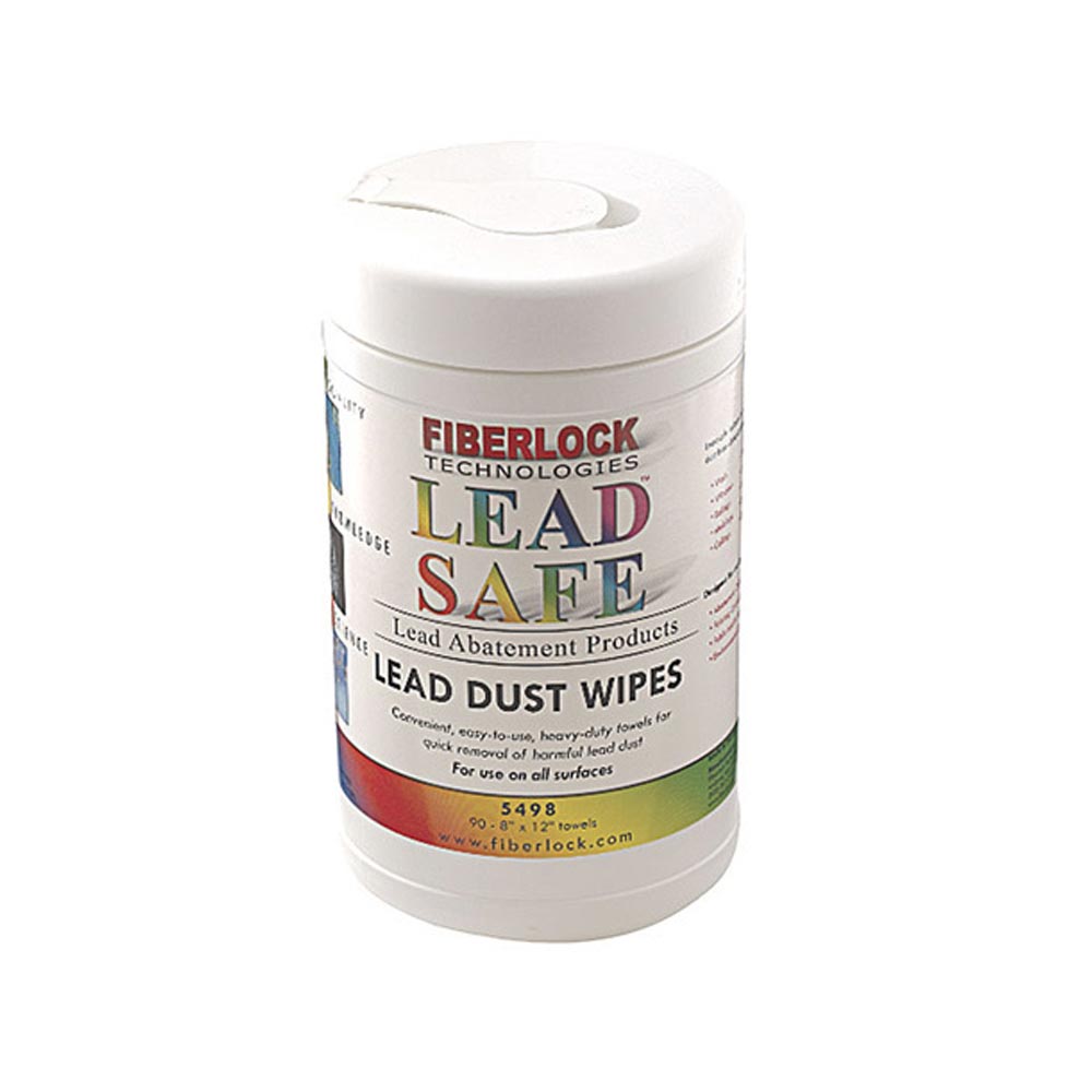 Fiberlock Lead Wipes - Dust Cleaning Wipes for Removal