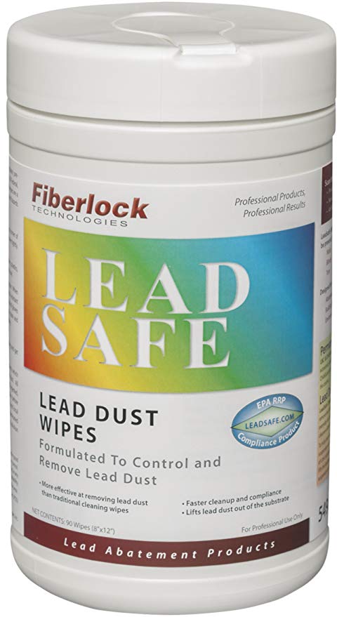 Fiberlock Lead Dust Wipes | TSP Cleaner