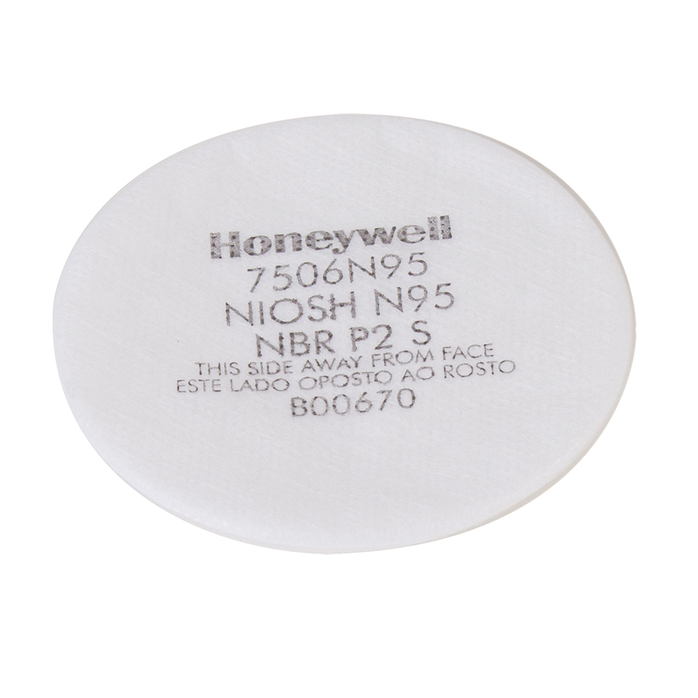 Honeywell North Respirator Pre Filter 7506 N95 - Pack of 10