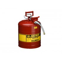 Justrite Safety Can Type II Steel 5 Gallon Red 7250120