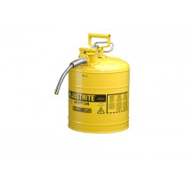 Justrite Safety Can Type II Steel 5 Gallon Yellow 7250220