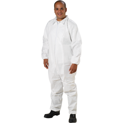 Malt ProMax 1017 - Disposable Paint Suit - Zip Coveralls - Case of 25 - 4XL