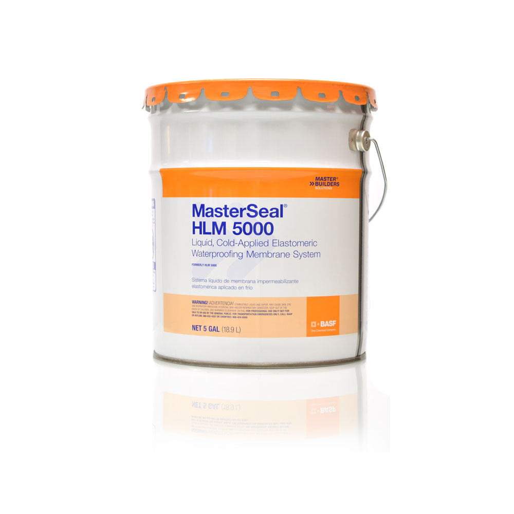 MasterSeal HLM 5000: Elastometric Waterproofing Membrane System