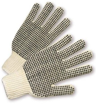 West Chester String Knit Gloves W/ PVC Dots 708SKBS