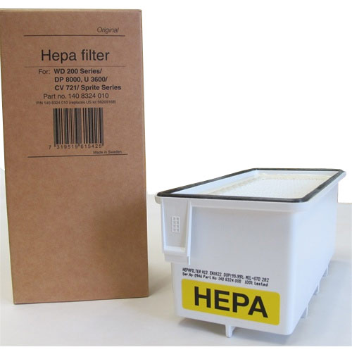 Euroclean WD260 - Replacement HEPA Filter