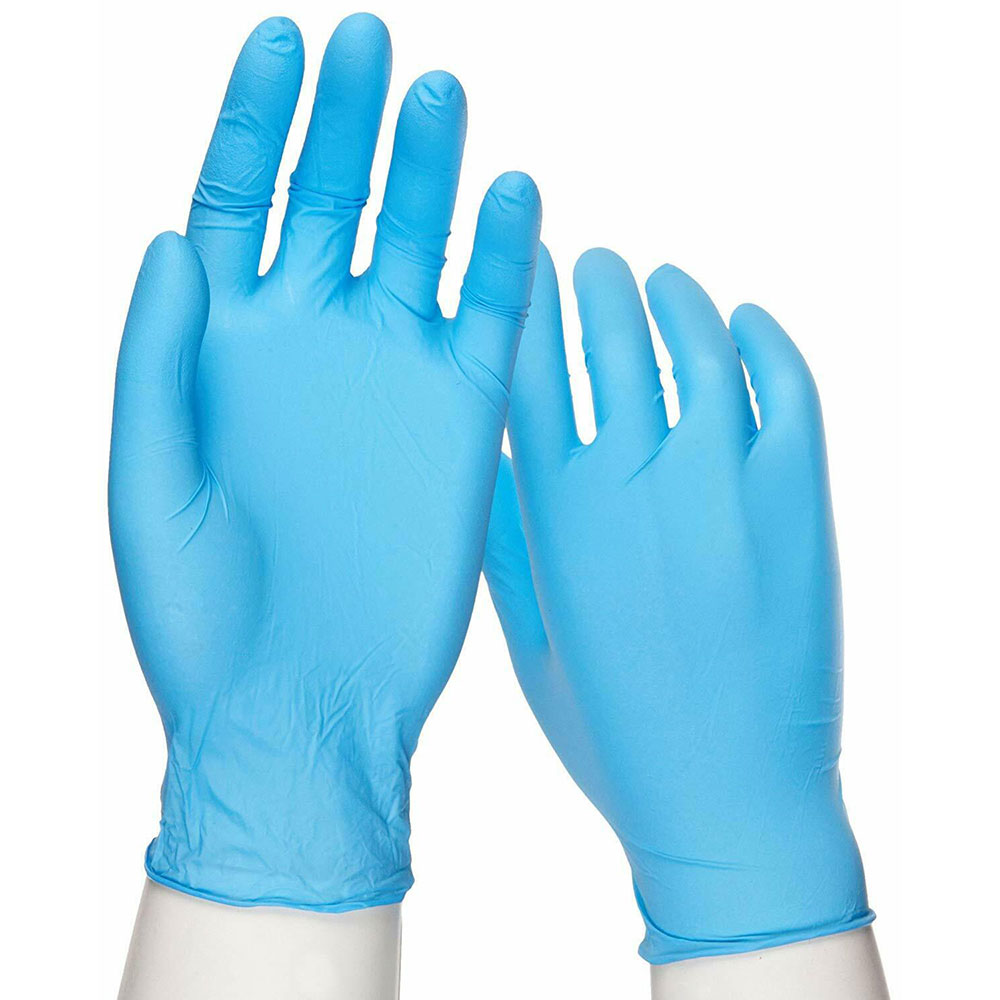 West Chester Industrial Disposable Nitrile Blue Gloves, Ambidextrous, 100/box, 2900 - Large