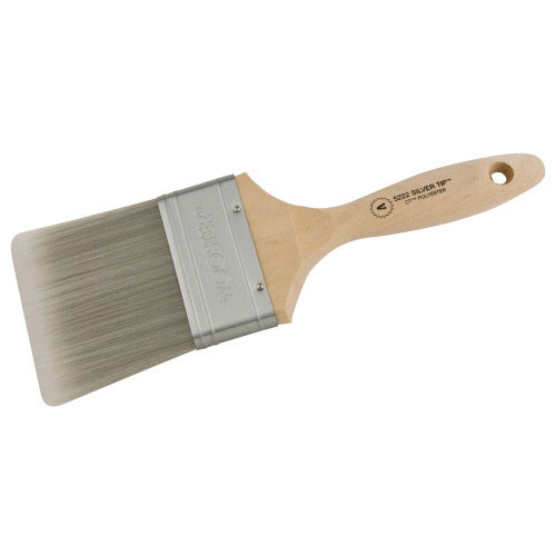 Wooster 5222 SILVER TIP® VARNISH STYLE Brush - 3" (Case of 6)