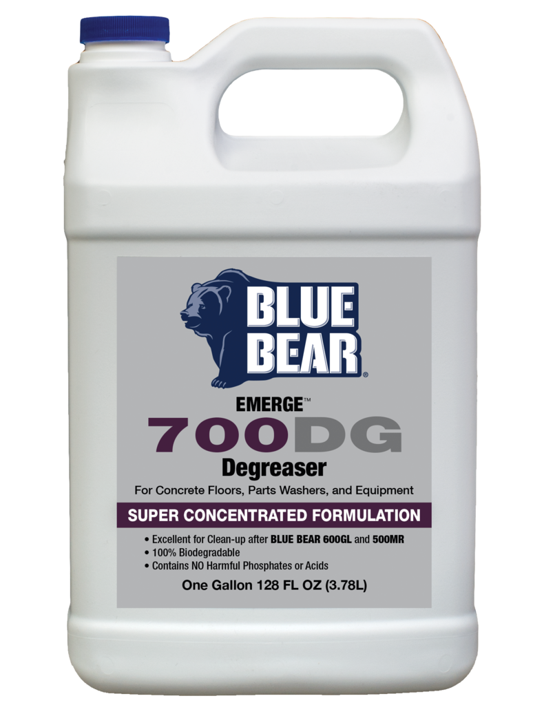 Blue Bear 700DG Degreaser - Grease and Adhesive Remover - 1 Gallon