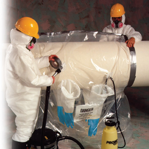 Grayling Asbestos Glove Bags - 72" x 120" - 10 Per Roll