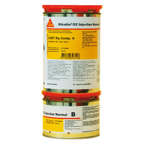 Sika Sikadur 52 LV Epoxy Adhesive 100% Solids, 3g - Pack of 3